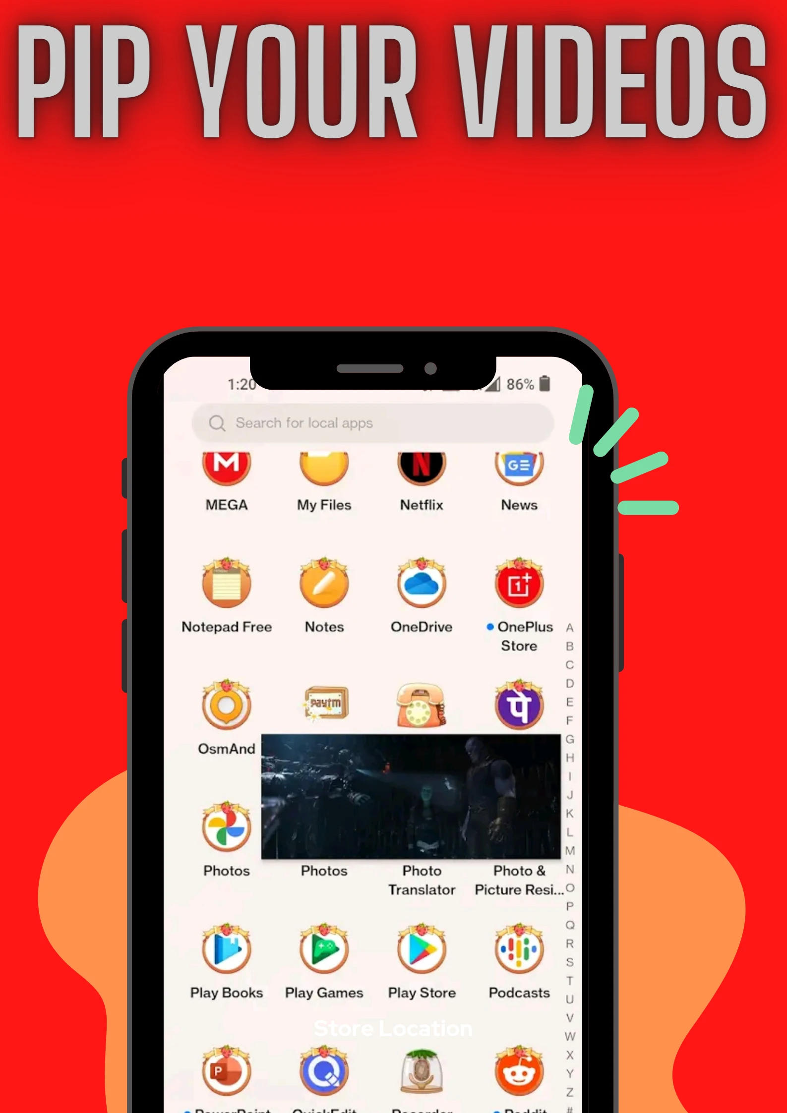 Media player classic screenshot